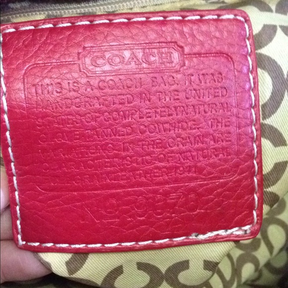 Used Coach patchwork shoulder bag - Picture 7 of 8